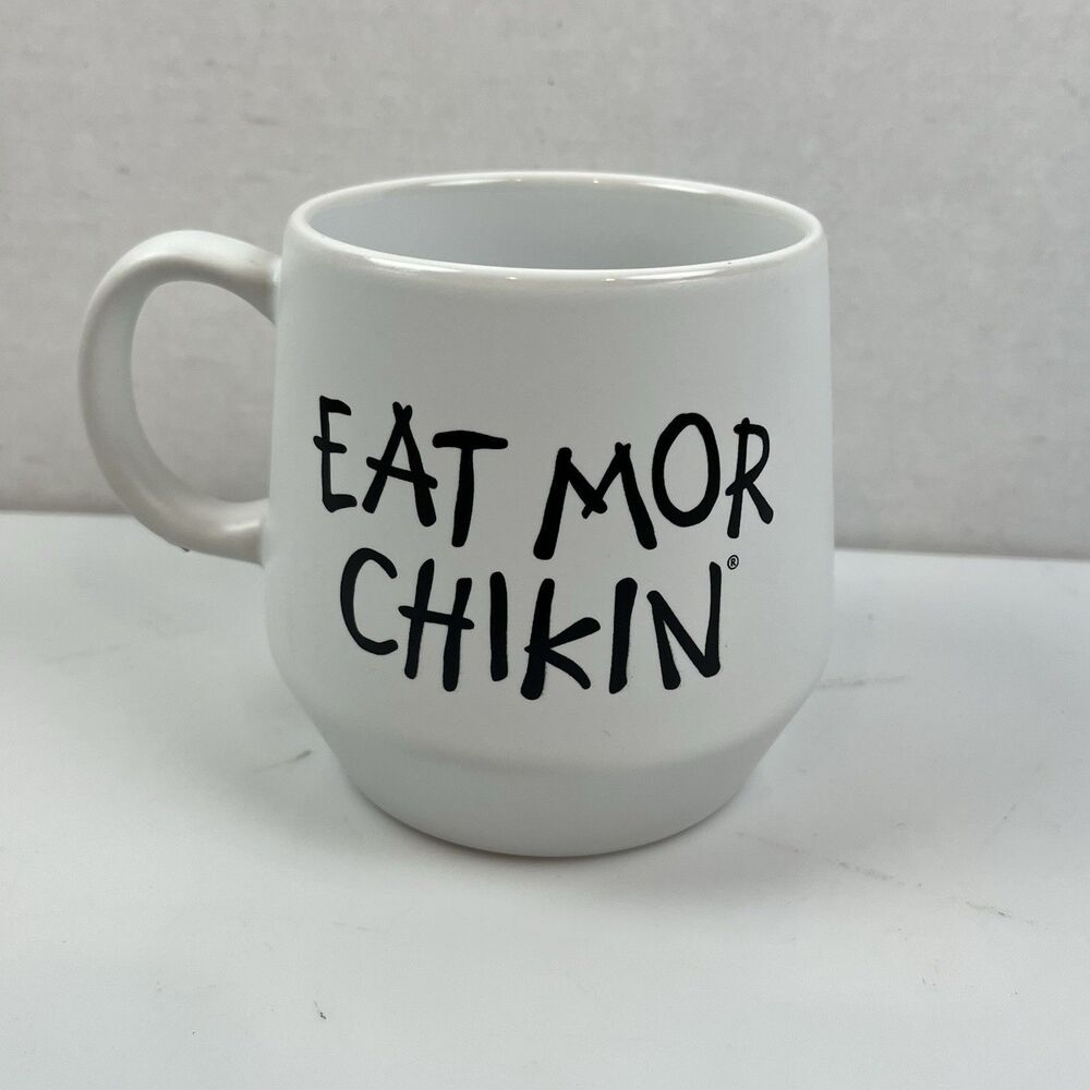 Chick-fil-A "Eat Mor Chikin" Coffee Mug 2023 New